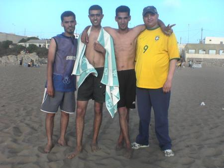 adil,hicham,moi et jamal
